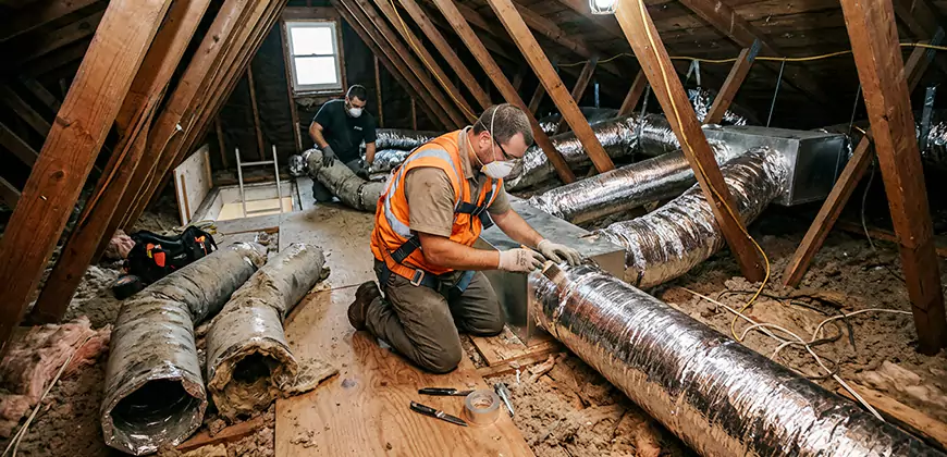 AC Duct Replacement in Eagle Mountain