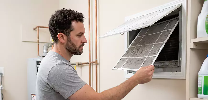 AC Filter Cleaning in Eagle Mountain