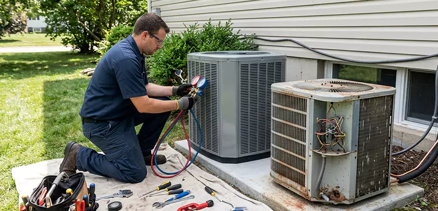 Seasonal AC Checkup in Eagle Mountain