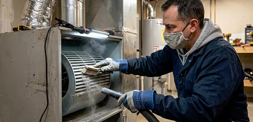 Commercial Vent Decontamination in Eagle Mountain